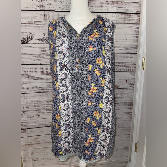 LOFT Floral Print Dress - Picture 2 of 10